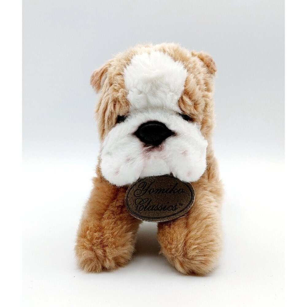 Russ Yomiko Classics Bulldog Plush Stuffed Animal Toy Realistic 10" Dog Puppy